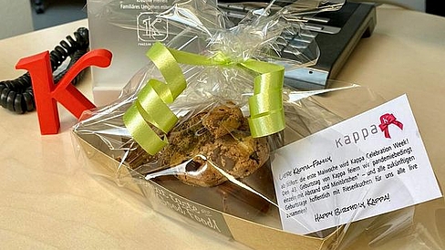 Kappa optronics birthday with sweets and cookies