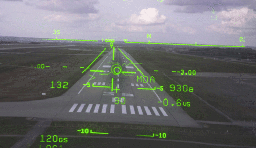 [Translate to English:] HUD Kameras für Pilotensicht in Echtzeit 