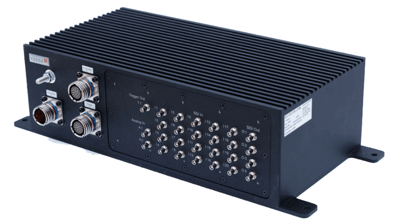 Digital Video Distribution Unit für Driver Vision Enhancement