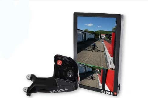 Digital Mirror for Trucks - Wingarm Camera Head und Display Set | Kappa optronics