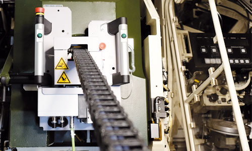 RIB 4D Inspektion Panzerhaubitze 2000 von der Ladeseite bei montiertem Rohr RIB 4D Inspektion Panzerhaubitze 2000 von der Ladeseite bei montiertem Rohr | Kappa optronics