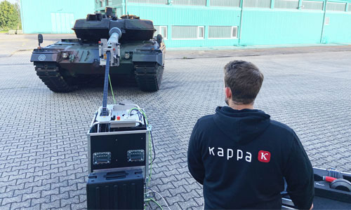RIB4D Ein-Man Bedienung rib4d Inspektionssystem Ein-Mann Bedienung mit Leopard 2| Kappa optronics