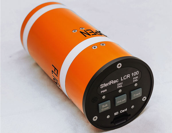 crash protection LCR recorder Kappa optroncs cooperation with Hensoldt crash protection LCR recorder
